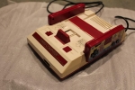 Famicom unboxing - angle view