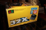 32X unboxing - side view of the box