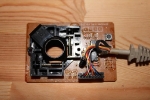 Amiga Mouse Repair - casing removed