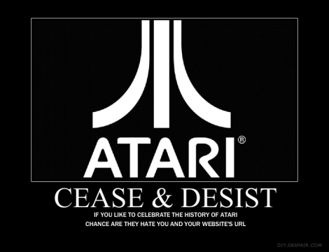 Atari demotivational poster